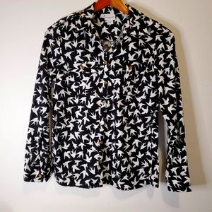 Jaclyn Smith printed blouse